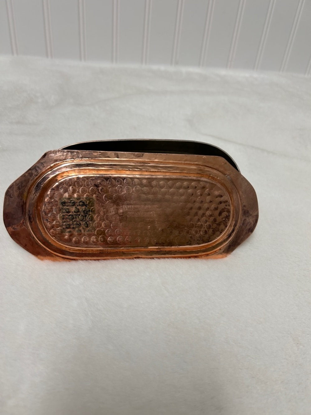 Williams Sonoma copper butter dish - Picture 3 of 7